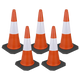 Traffic Cone 75cm Pack of 5 TFC05