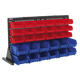 Bench Mounting Bin Storage System with 30 Bins [TPS1218]