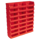 Plastic Storage Bin 105 x 85 x 55mm Red Pack of 24 [TPS124R]