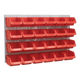 Bin & Panel Combination 24 Bins Red [TPS130]