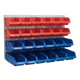 Bin & Panel Combination 24 Bins Red/Blue [TPS132]