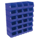 Plastic Storage Bin 150 x 240 x 130mm Blue Pack of 24 [TPS324B]