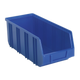 Deep Plastic Storage Bin 145 x 335 x 125mm Blue Pack of 16 [TPS3D]