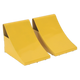 Steel Wheel Chocks 4kg Pair