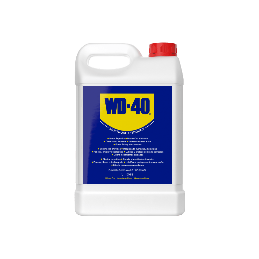 WD-40® Multi-Use Product – 5L Bulk Container (Professional & Industrial Use)