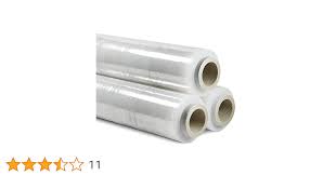 Heavy-Duty Shrink Plastic Wrap Roll, 18" x 180m, 1.5kg, High Quality for Wrapping & Packing