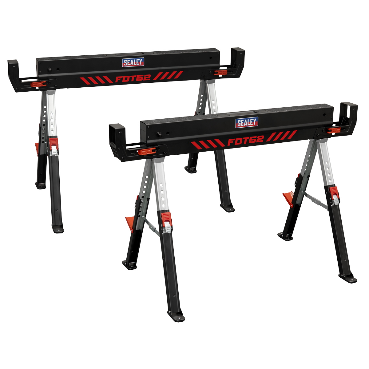 Adjustable Sawhorse Set 2pc