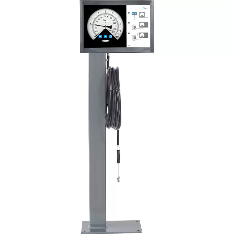 PCL A20S20T - A20 Tyre Inflator Pedestal Mounted 0-145 psi & 0-10 bar
