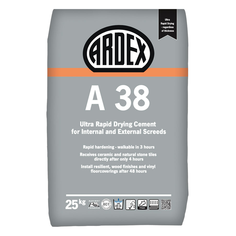Ardex A38 Ultra Rapid Cement 25kg