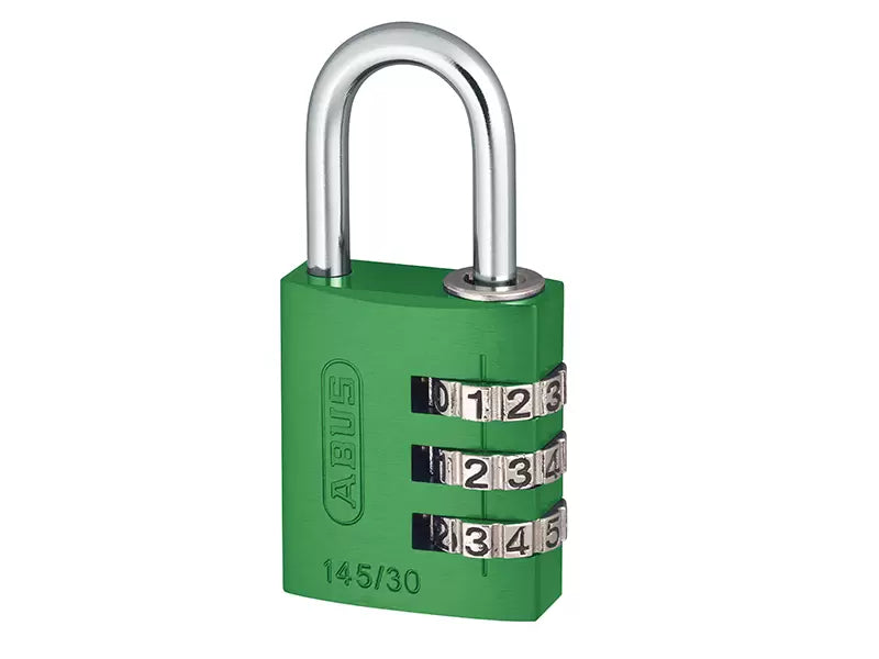 ABUS - ABU14530GRE - Aluminium Combination Padlock Green