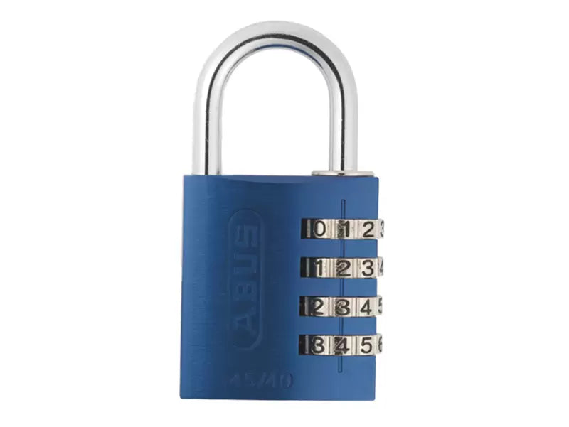 ABUS - ABU14540BLU - Aluminium Combination Padlock Blue