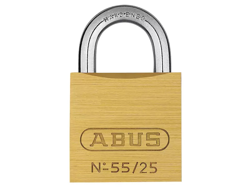 ABUS 55/25mm Brass Padlock