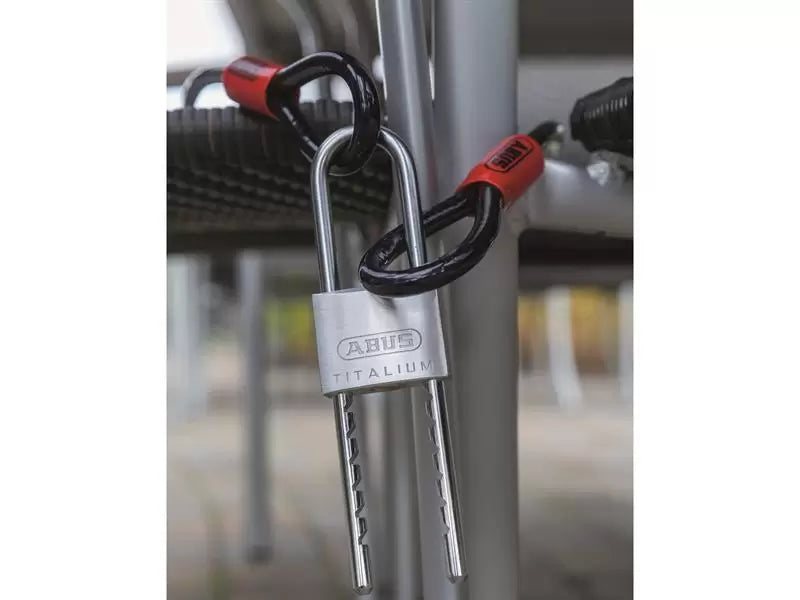 ABUS 64TI 50mm TITALIUM Adjustable Shackle