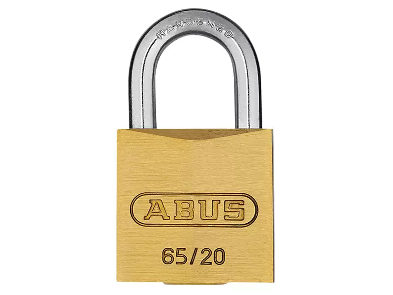 ABUS 65/20mm Brass Padlock