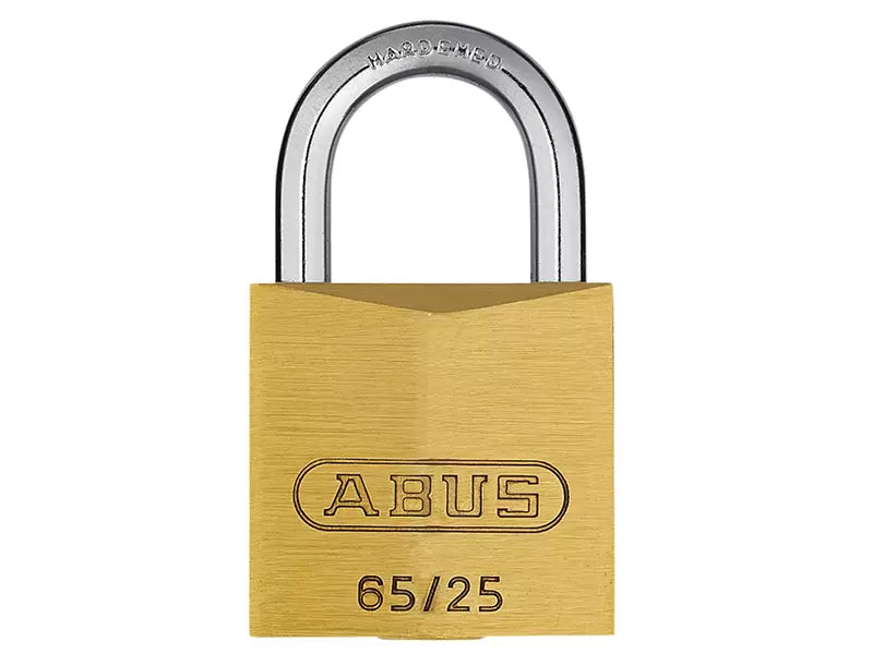 ABUS 65/25mm Brass Padlock Keyed Alike 253