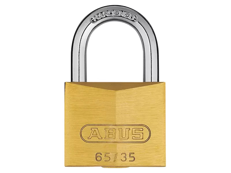 ABUS 65/35mm Brass Padlock