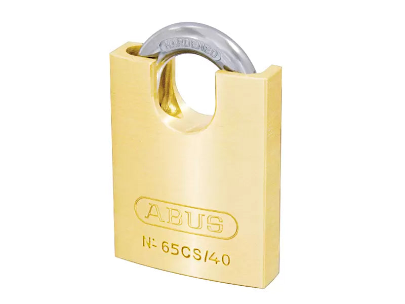 ABUS - ABU6540CSC - Brass Closed Shackle Padlock