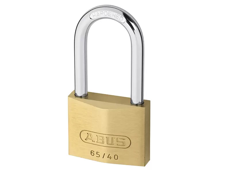 ABUS - ABU6540LS40C - Brass Padlock Long Shackle Carded