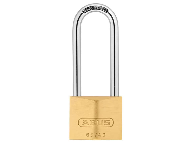 ABUS - ABU6540LS63 - Brass Padlock Long Shackle