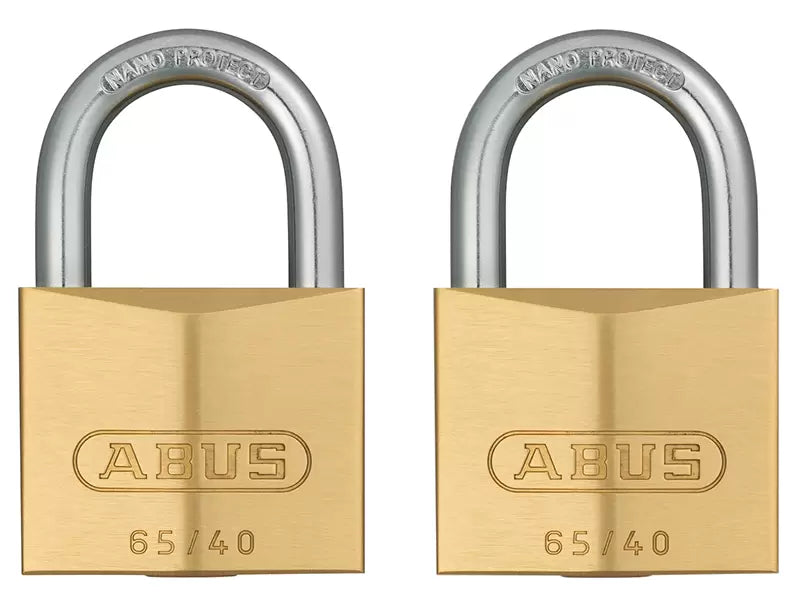 ABUS - ABUKA12006 - Brass Padlock Keyed Alike 6601