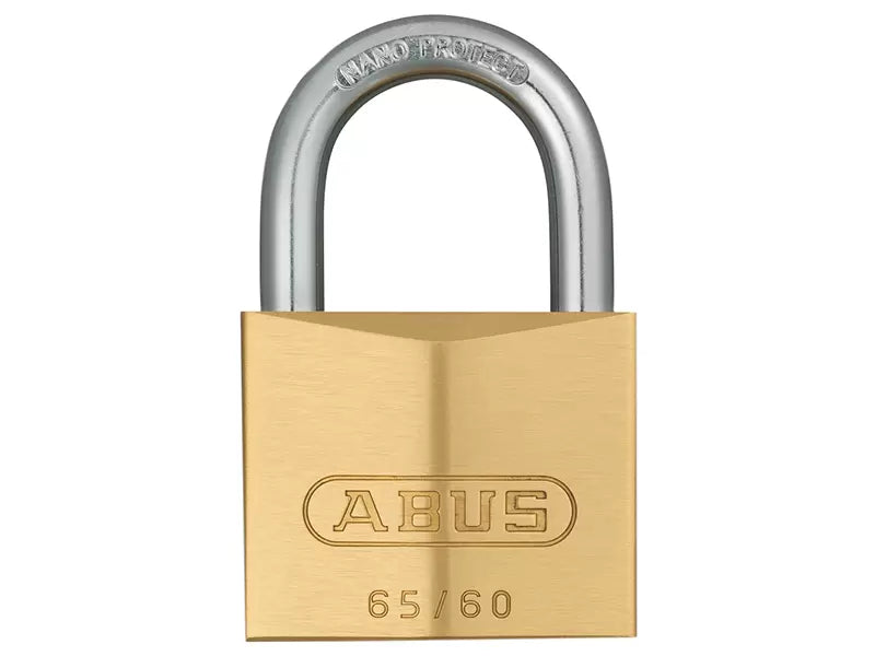 ABUS - ABU6560C - Brass Padlock Carded