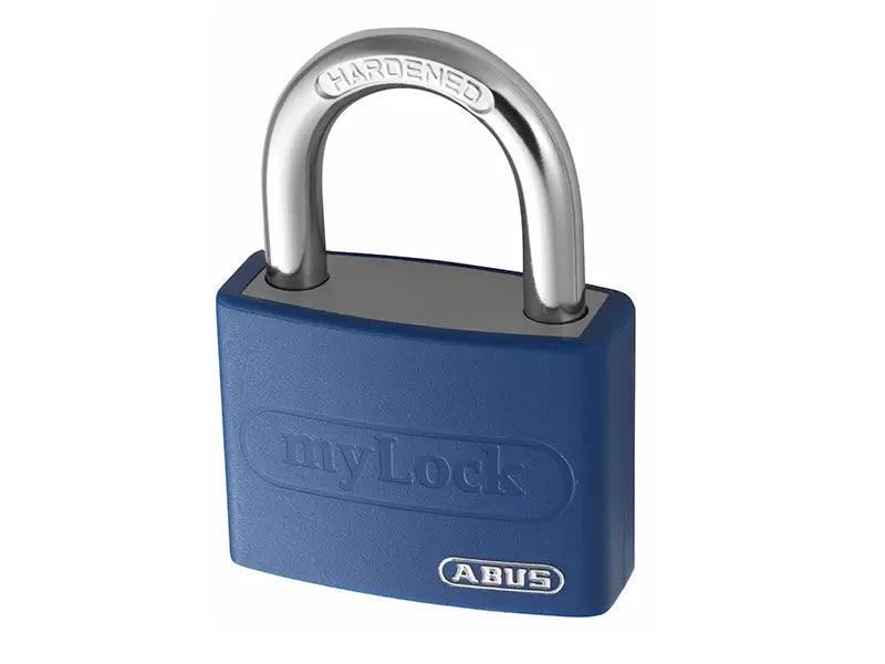 ABUS T65AL 40mm Aluminium Padlock Blue