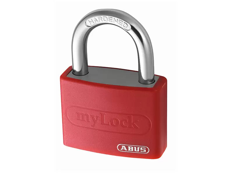 ABUS T65AL 40mm Aluminium Padlock Red