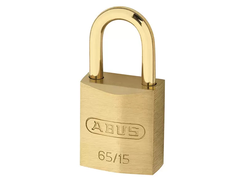 ABUS 65MB/15mm Solid Brass Padlock Keyed Alike 6151