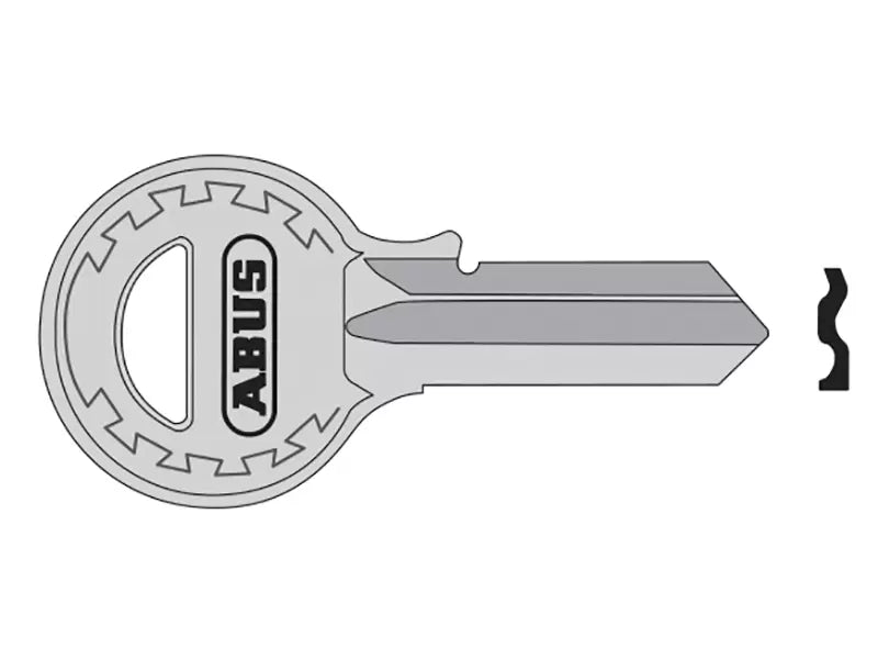ABUS T84/40 Left Hand Key Blank