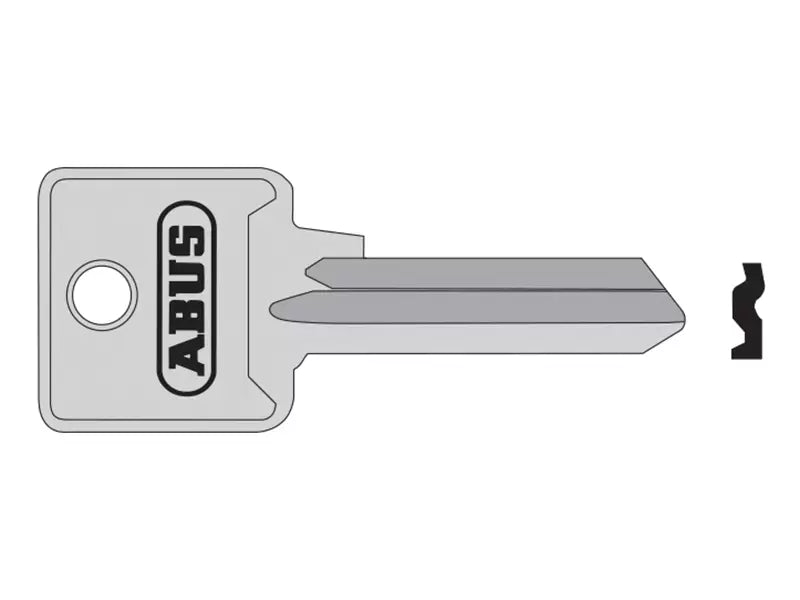 ABUS 85/40 Left Hand Key Blank
