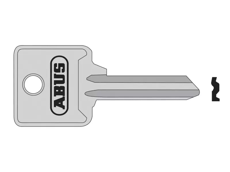 ABUS 85/40 Right Hand Key Blank