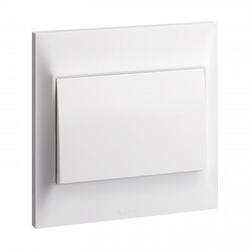 Legrand 10A Switch 1Gang 2Way Belanko White 617601