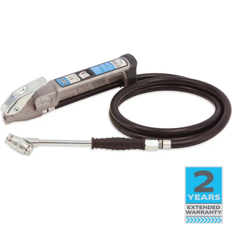 PCL AFG4H05 - AIRFORCE MK4 Tyre Inflator 1.8m Hose Twin Clip-on Connector