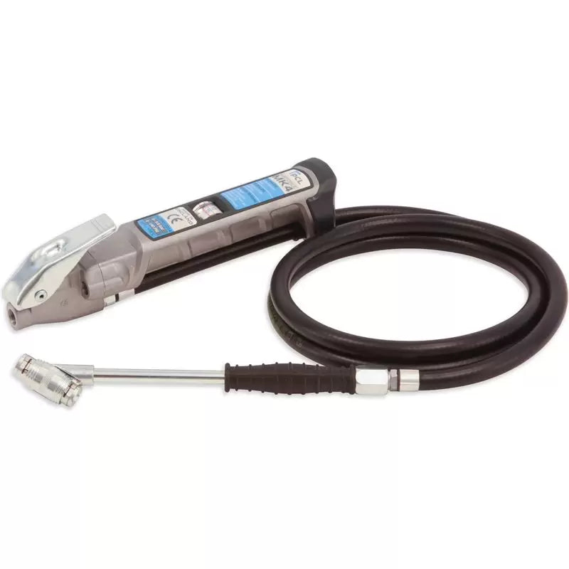 PCL AFG4H06 - AIRFORCE MK4 Tyre Inflator 2.7m Hose Twin Clip-on Connector