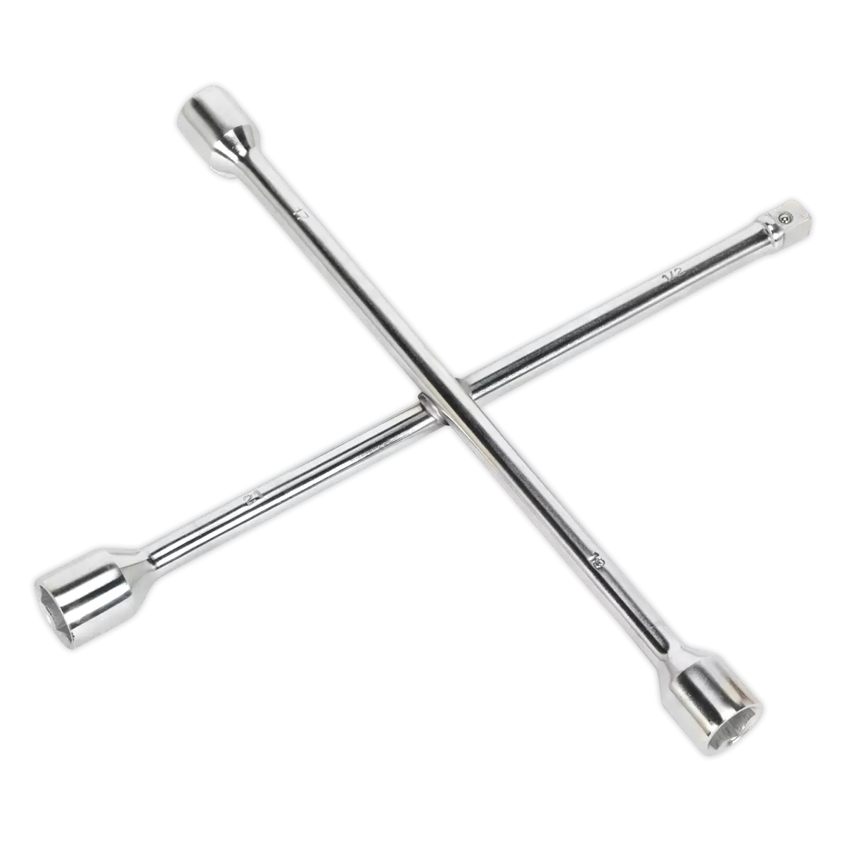 Sealey - AK2093 - 4-Way Wheel Brace 1/2"Sq Drive