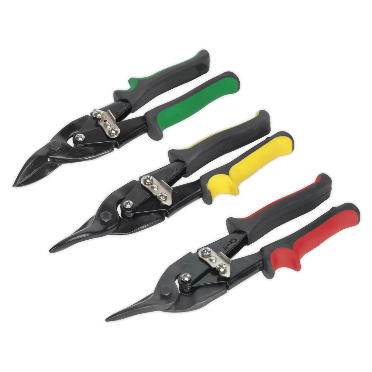 Sealey AK6907 Aviation Tin Snips Set