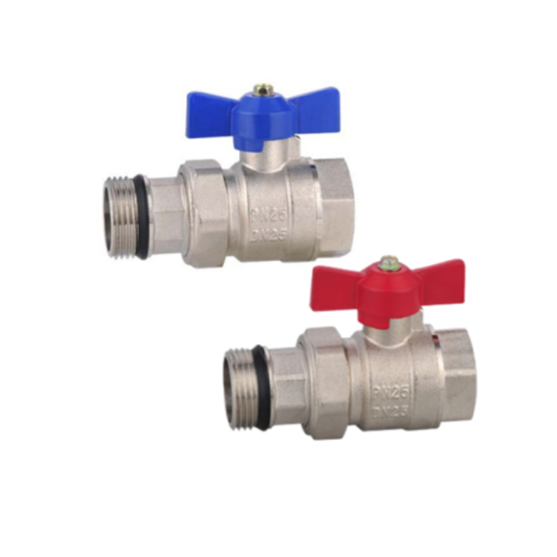 Amber Manifold Ball Valves Pair