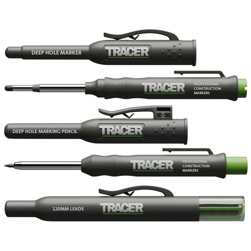 TRACER Deep Hole Pencil & Double Tipped Marker Pen Twin Pack AMK3