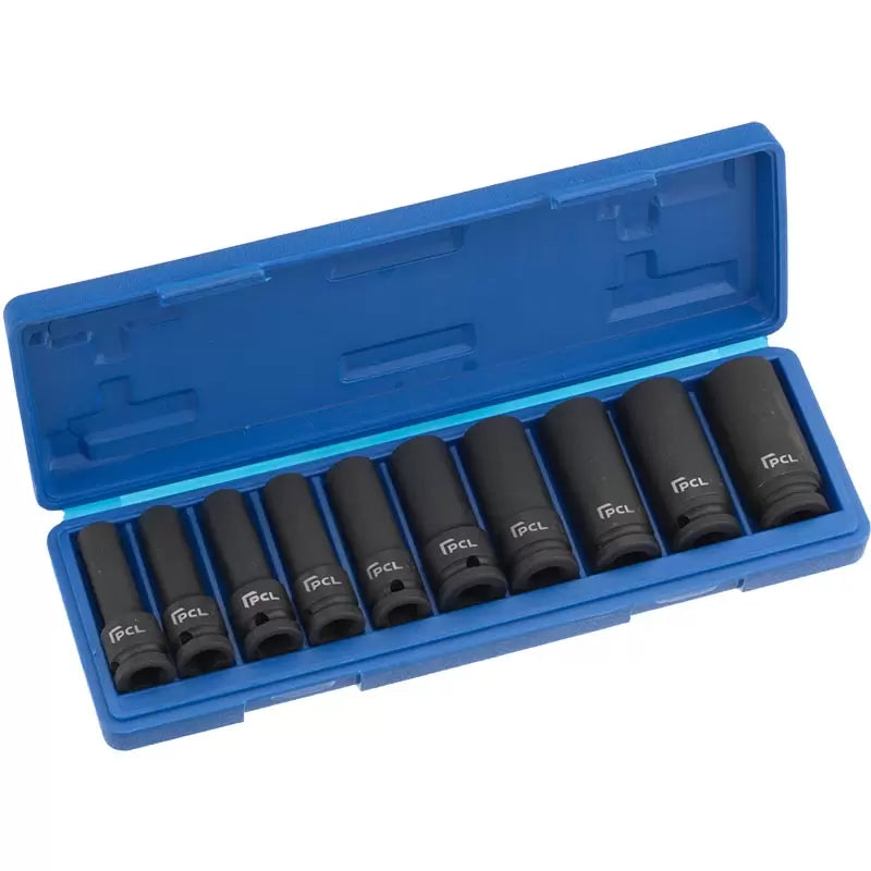 10 Piece Deep Impact Socket Set 1/2 Drive