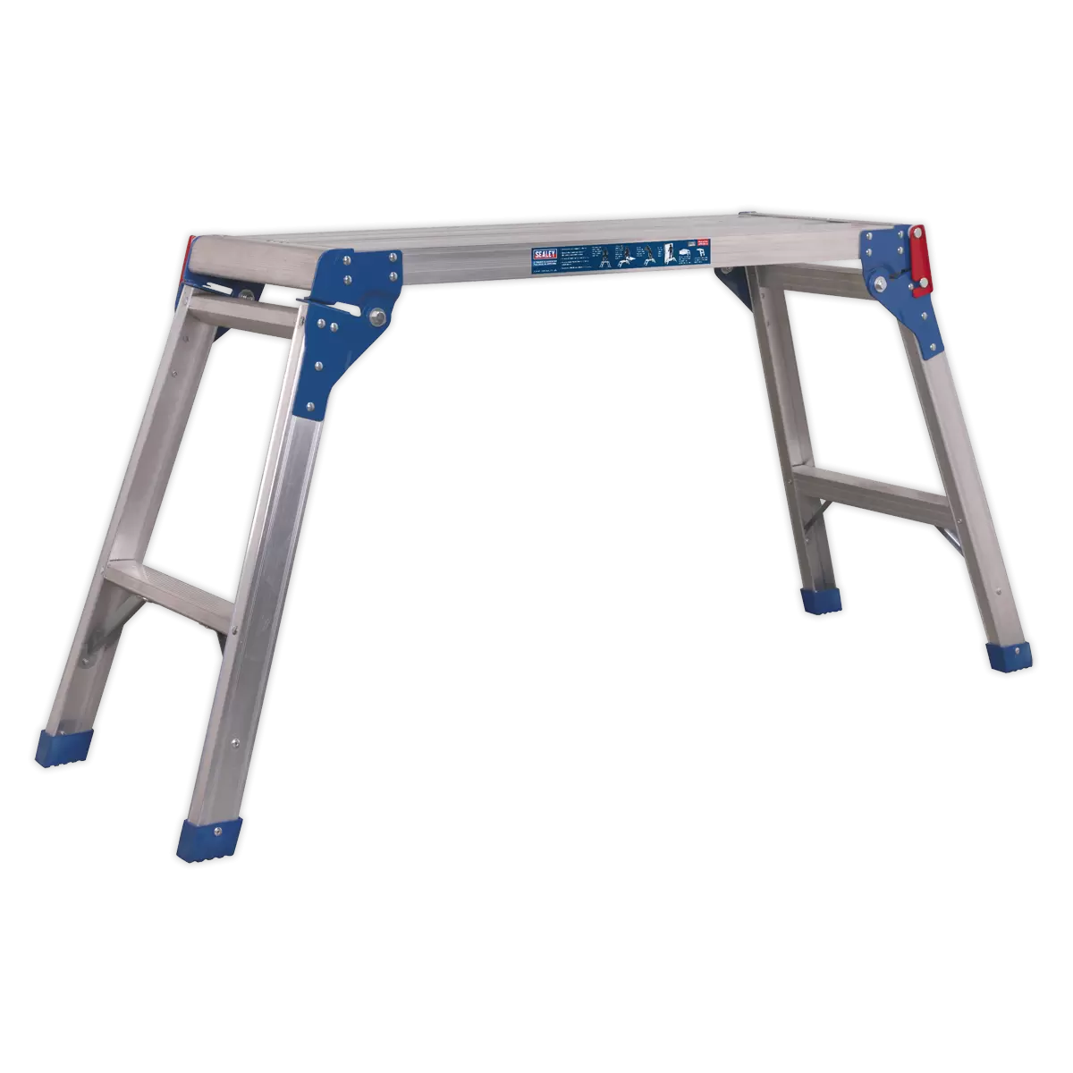 Sealey Aluminium Folding Platform 2 Tread