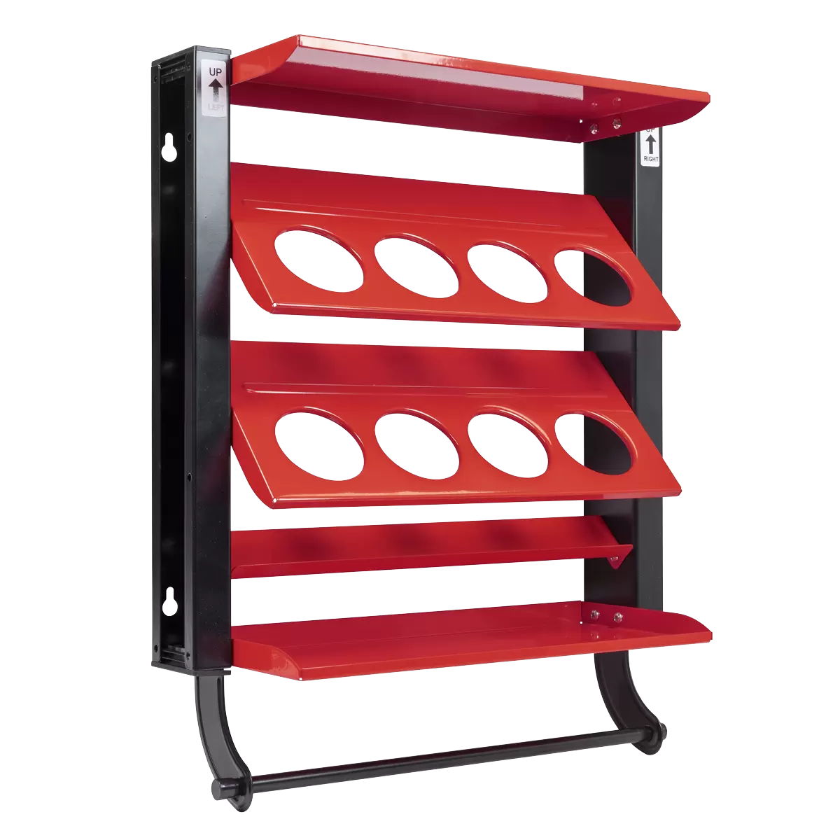 Sealey - APSCR8 - Spray Can Storage Rack with 8 Can Holders