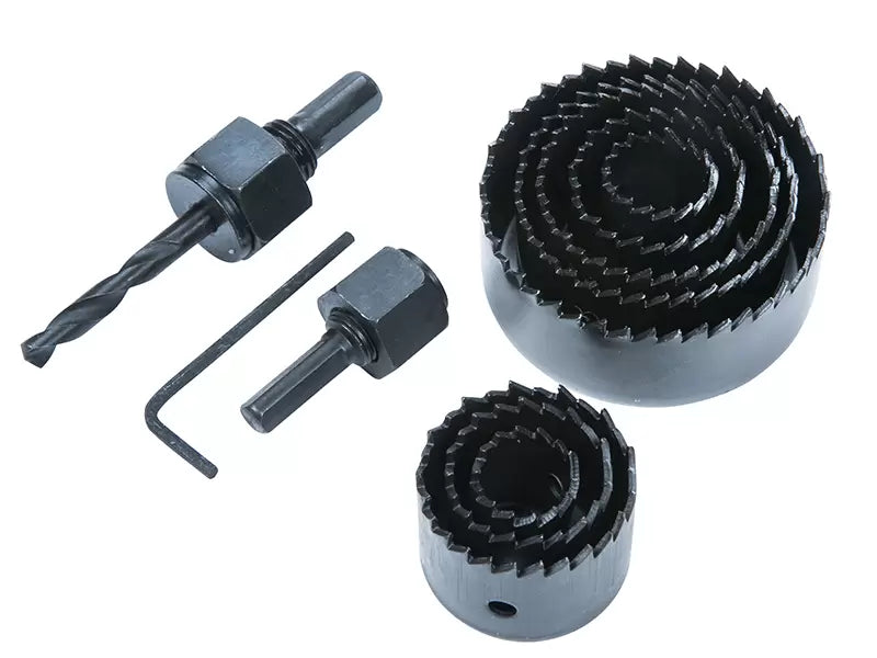 BlueSpot - B/S20507 - Multi Holesaw Set, 11 Piece 19-64mm