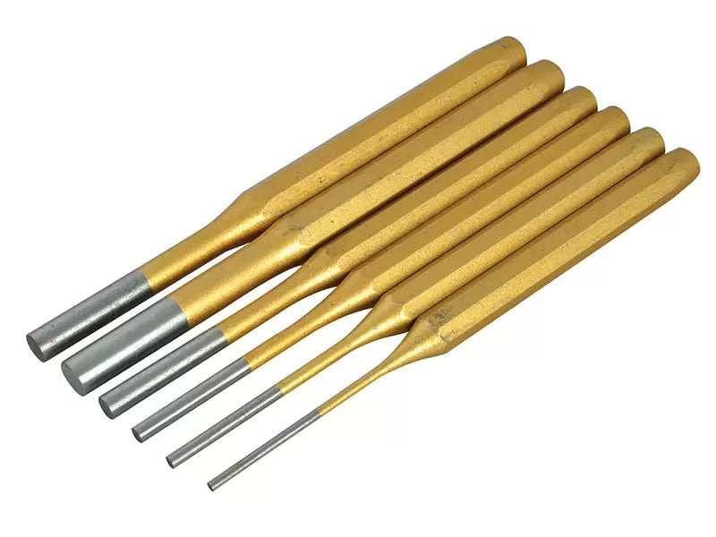 BlueSpot - B/S22449 - Gold Pin Punch Set6 Piece