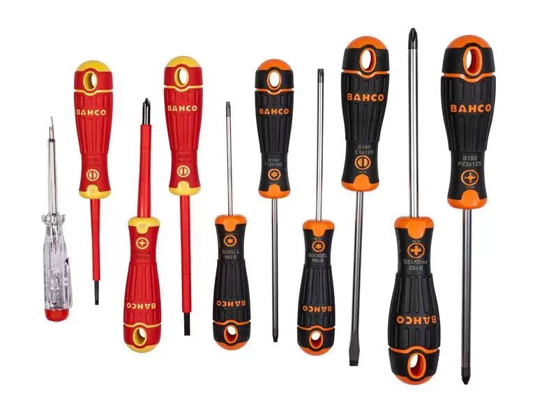 BAHCO BAHCOFIT XL Screwdriver Set 10pc