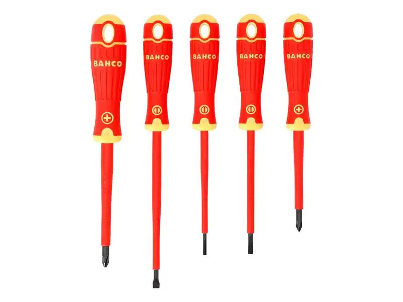 BAHCO Insulated Screwdriver Set 5 Piece