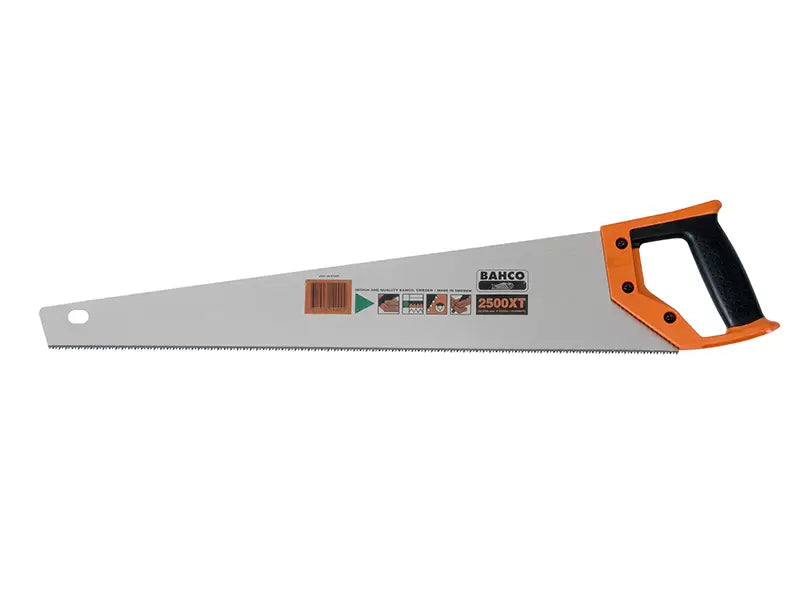 BAHCO BAH250022XT 2500-22-XT-Hardpoint Handsaw 550mm (22in) 9 TPI