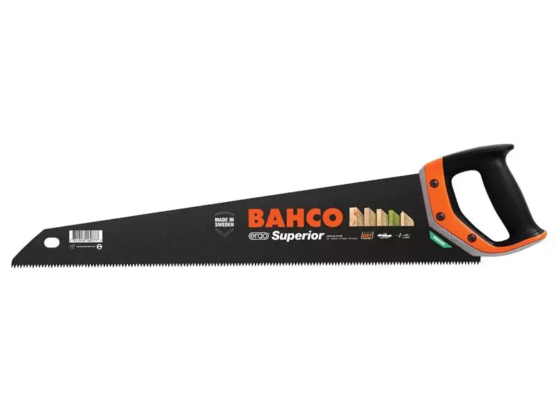 BAHCO BAH260022XT 2600-22-XT-HP Superior Handsaw 550mm (22in) 9 TPI