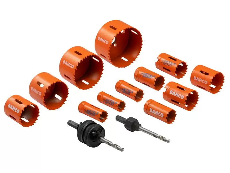 BAHCO Bi-Metal Holesaw Set 14 Piece
