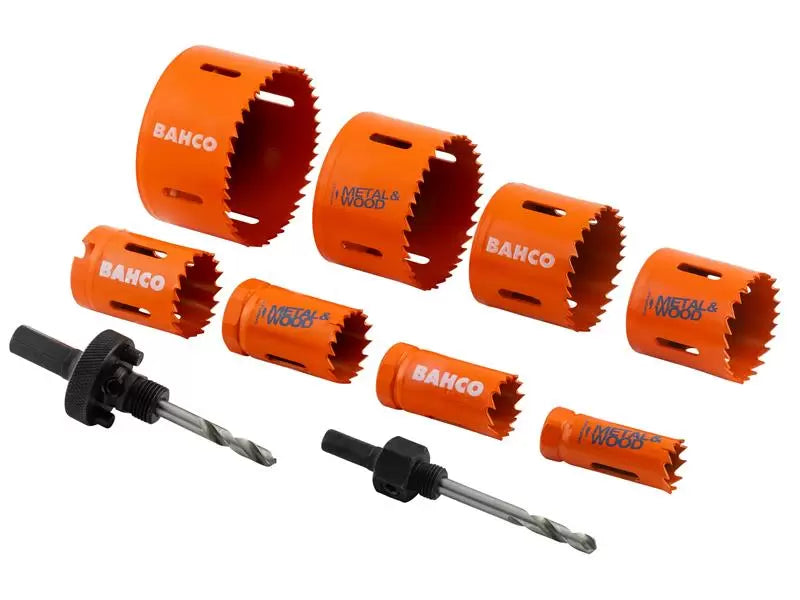 BAHCO Electrician Bi-Metal Holesaw Set 10pc