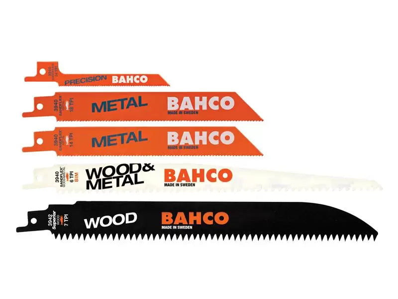 BAHCO Saw Blade Set 5 Piece